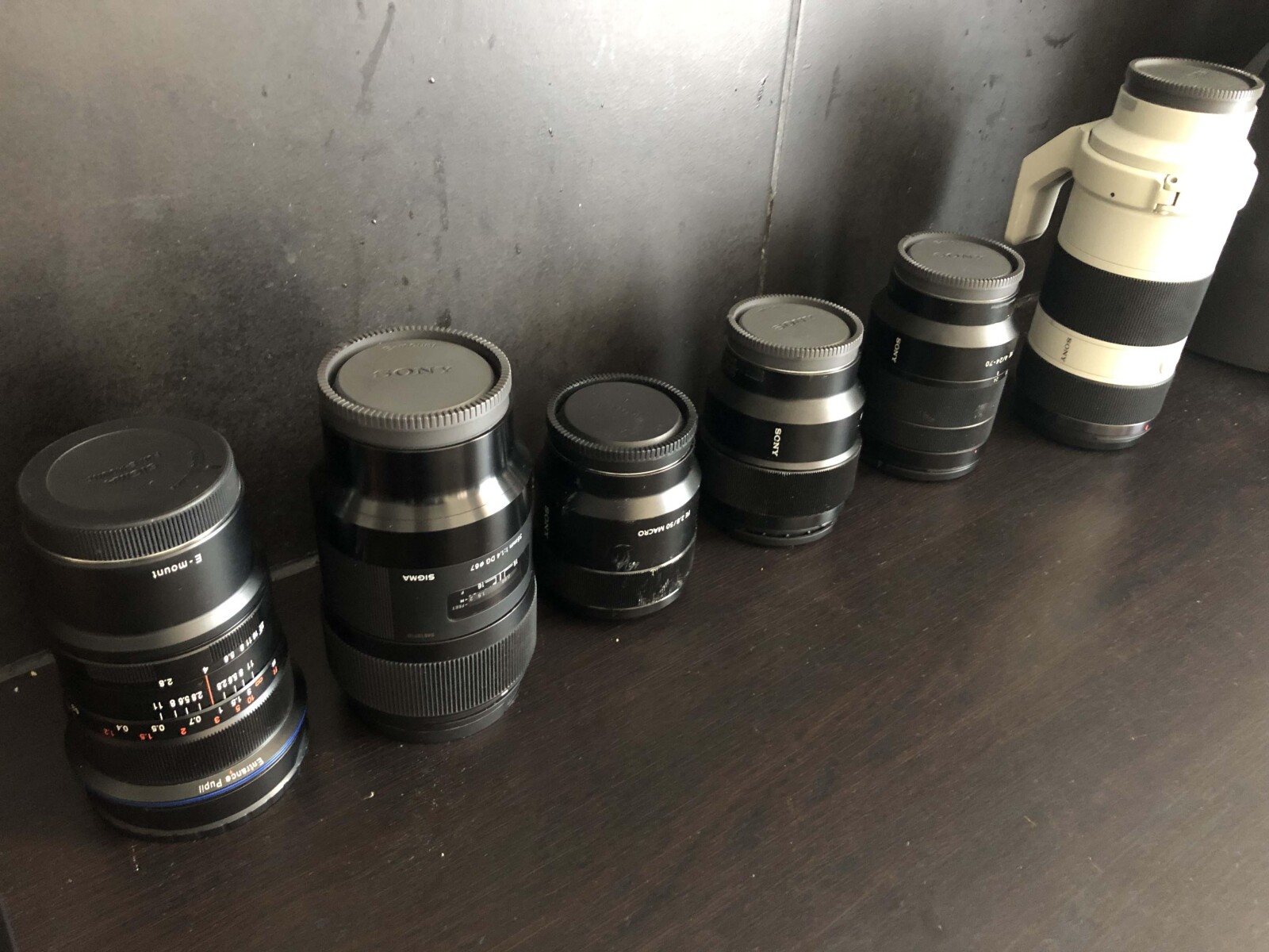 Kit objectifs Sony complet - Photo 1 sur 1