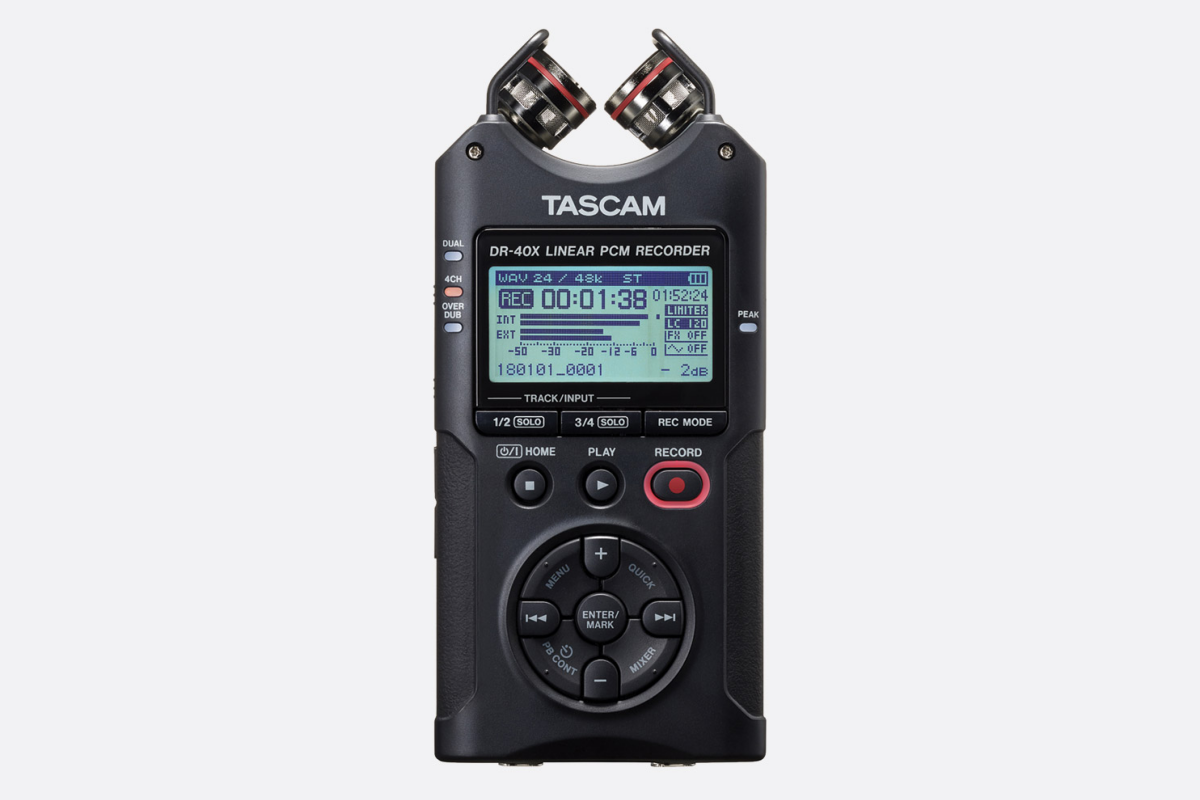Location Tascam DR40X - Enregistreur Audio Son Portable - 4 Pistes - Lightyshare