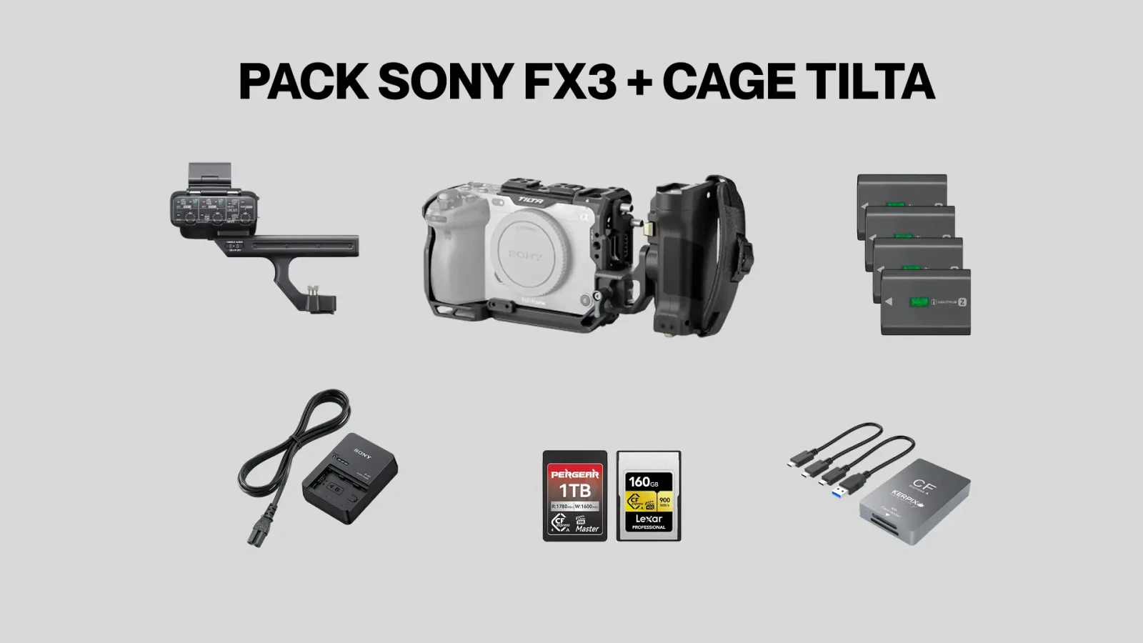 Sony FX3 + Cage Tilta - Photo 1 sur 1