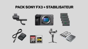 Location Sony FX3 + Stabilisateur DJI Ronin S2