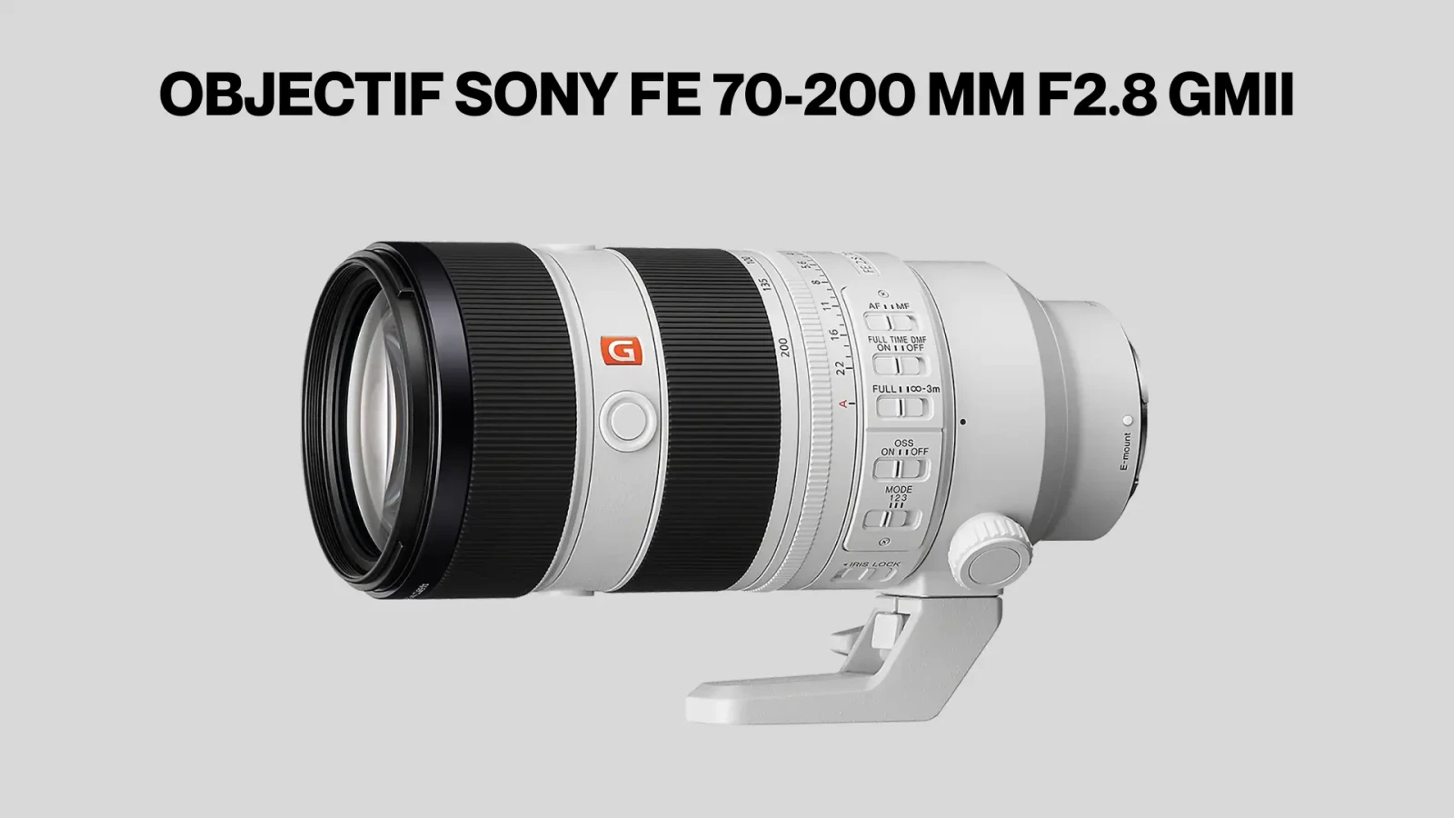 Sony 70-200mm f/2.8 GM II - Photo 1 sur 1