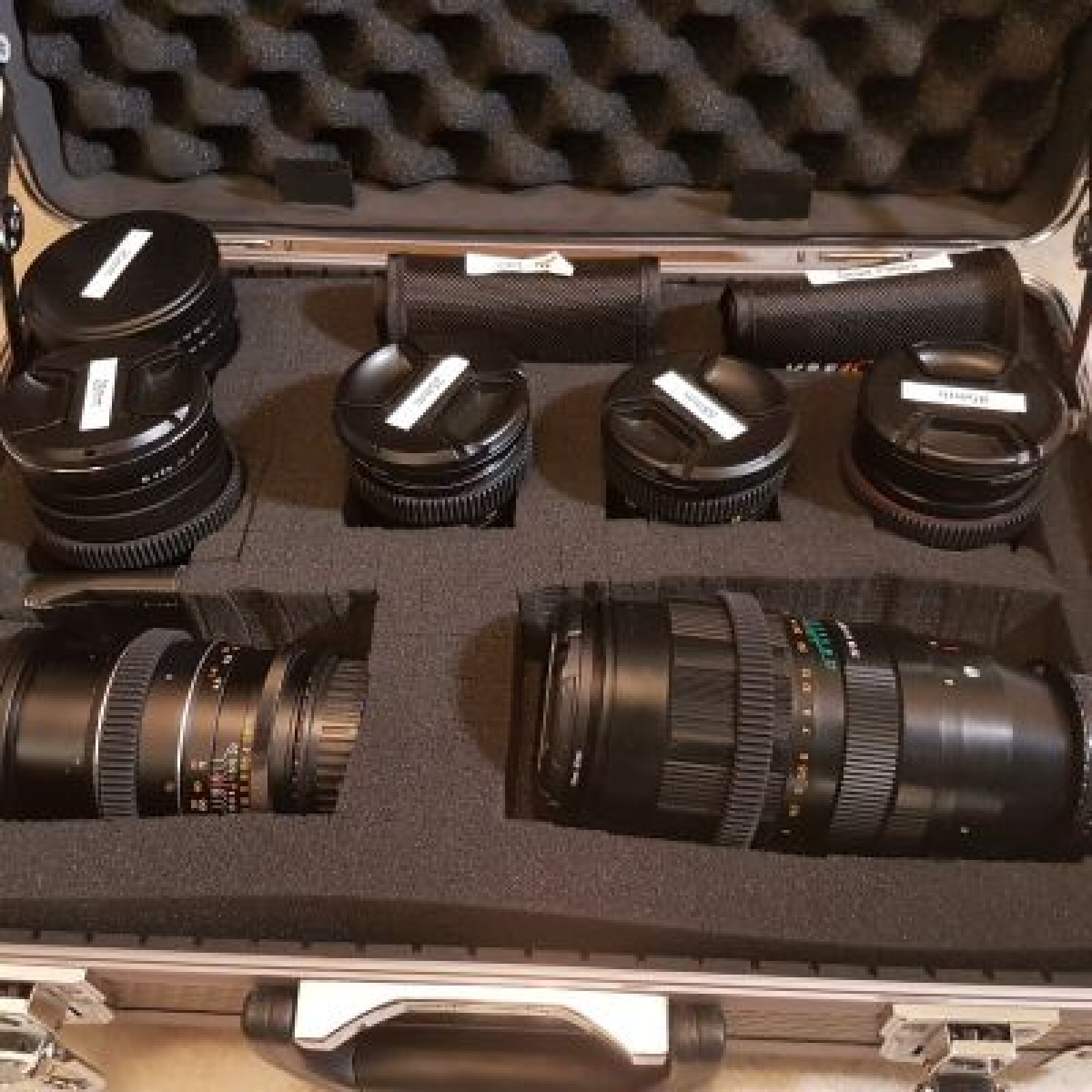 Kit d'objectifs d'ex-URSS, modifiés pour le cinéma - Photo 1 sur 1