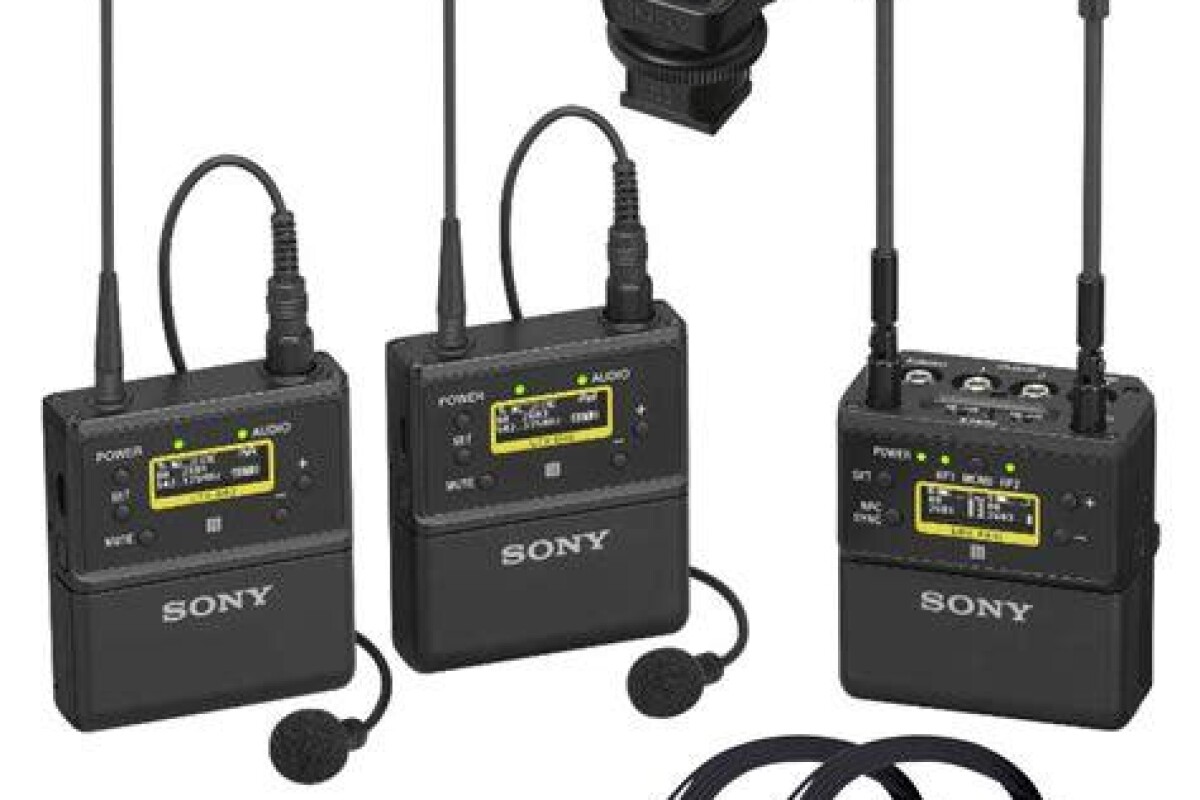 Location Sony UWP-D27/K42 Kit Micro Cravate UWP-D dual channel - Livraison Gratuite ! - Lightyshare