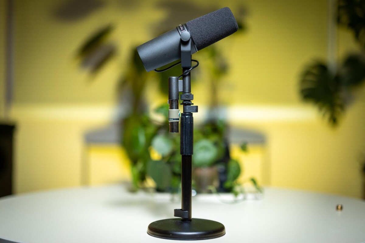 Location Kit 1 micro Podcast + câble + Bras ou pied Rode + TritonAudio FetHead - Lightyshare