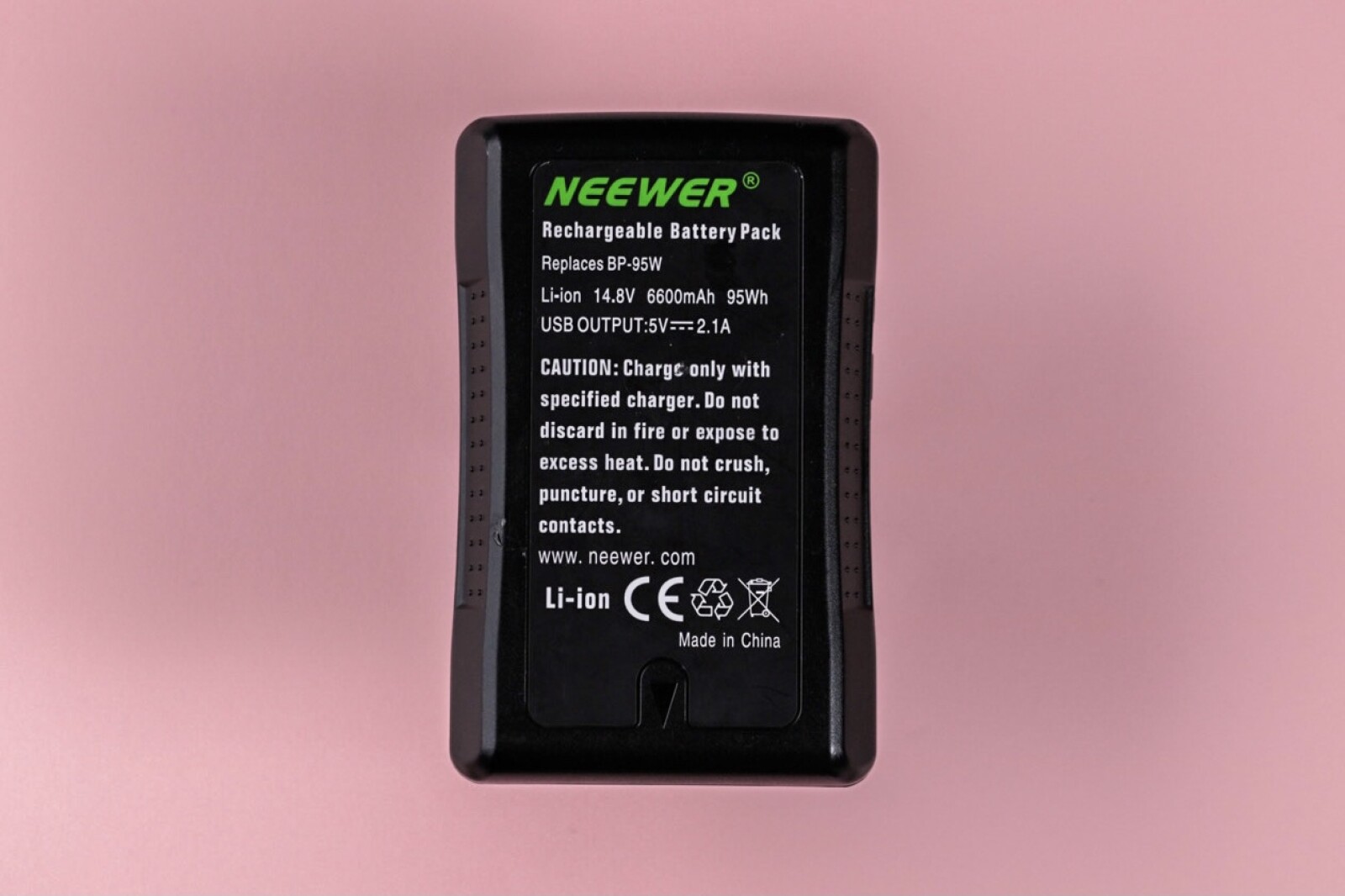 Batterie V-Mount moyenne capacité 95Wh batterie vmount v-mount vlock v-lock V-Lock - Photo 2 sur 2
