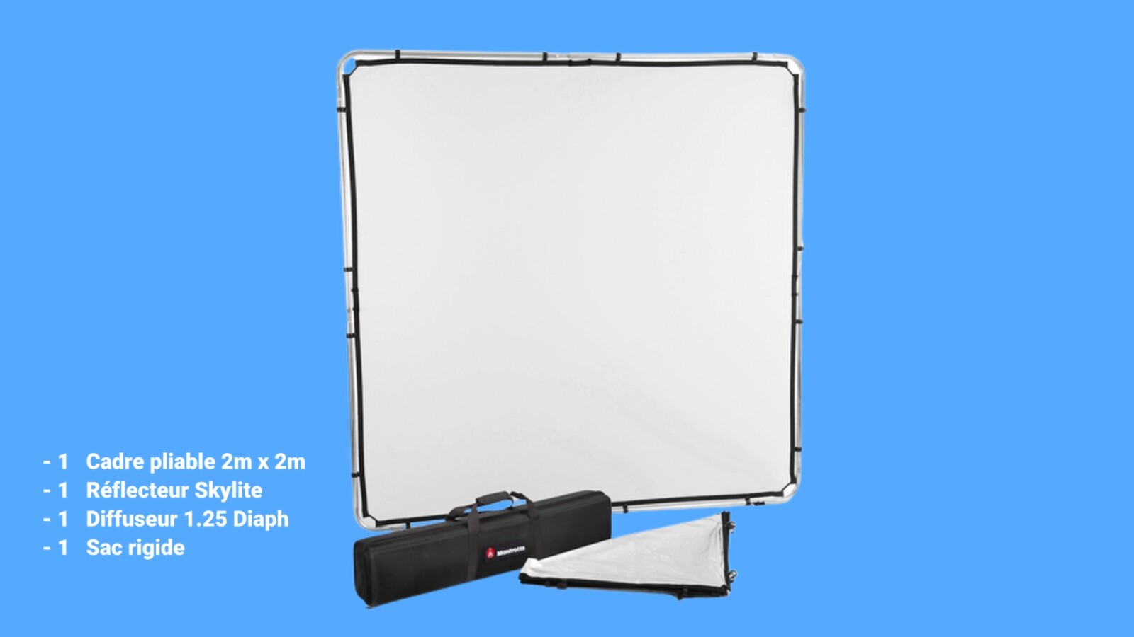 Lastolite kit Skylite large - 2m x 2M - Photo 1 sur 1