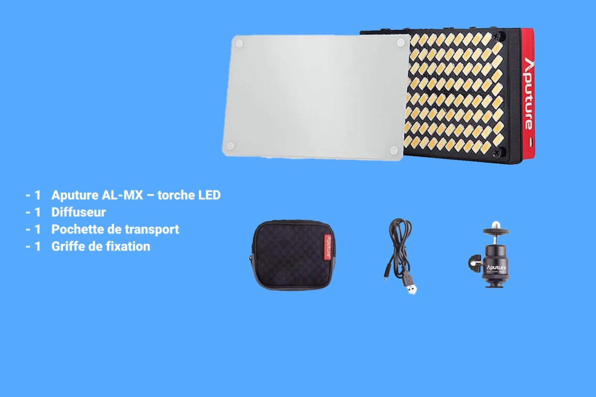 Location Aputure AL-MX – torche LED - Lightyshare