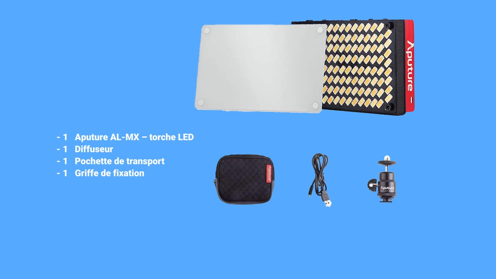 Aputure AL-MX – torche LED - Photo 1 sur 1