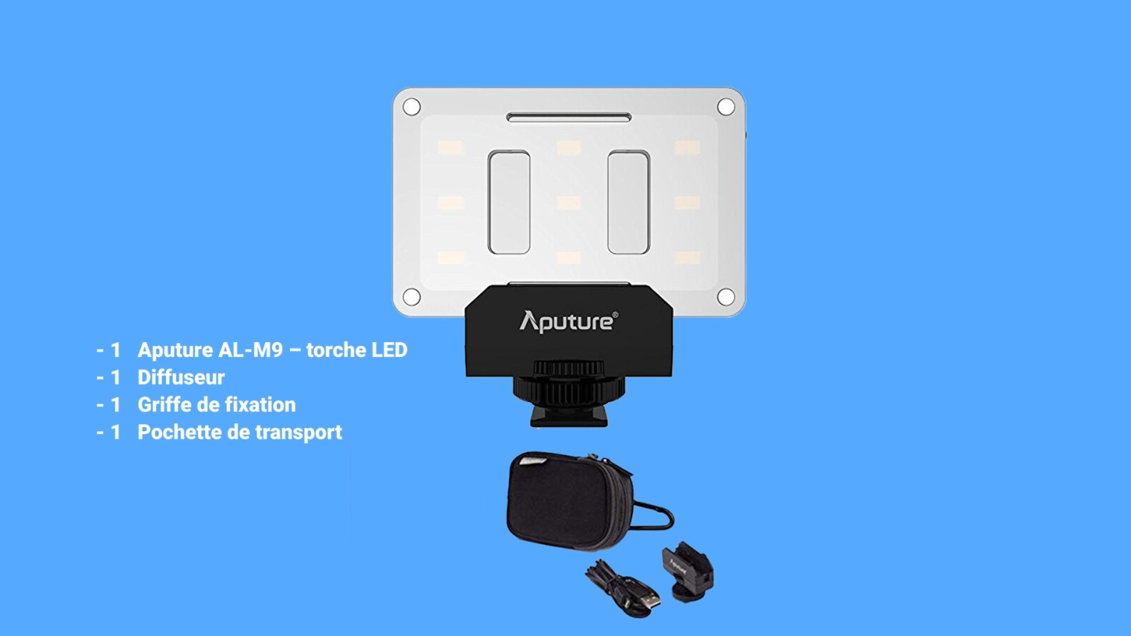 Aputure AL-M9 - Photo 1 sur 1