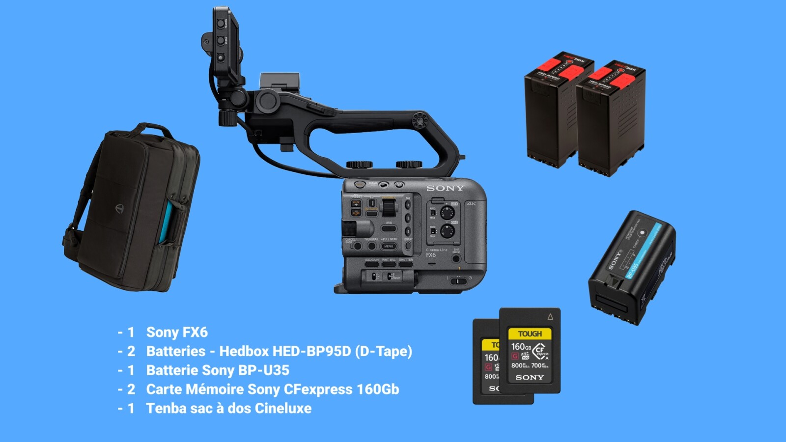 Pack FX6 - Le Basique - Photo 1 sur 1
