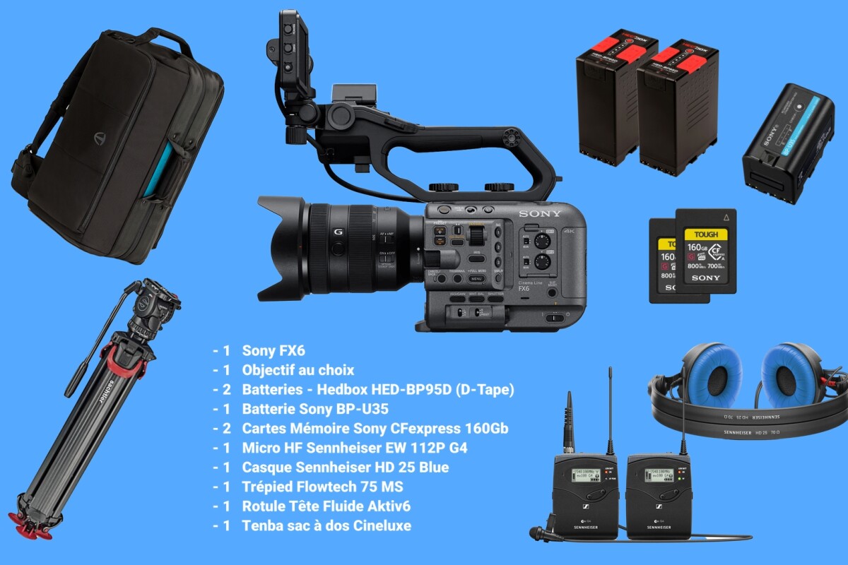 Location Pack FX6 - Le Pack Interview - Lightyshare