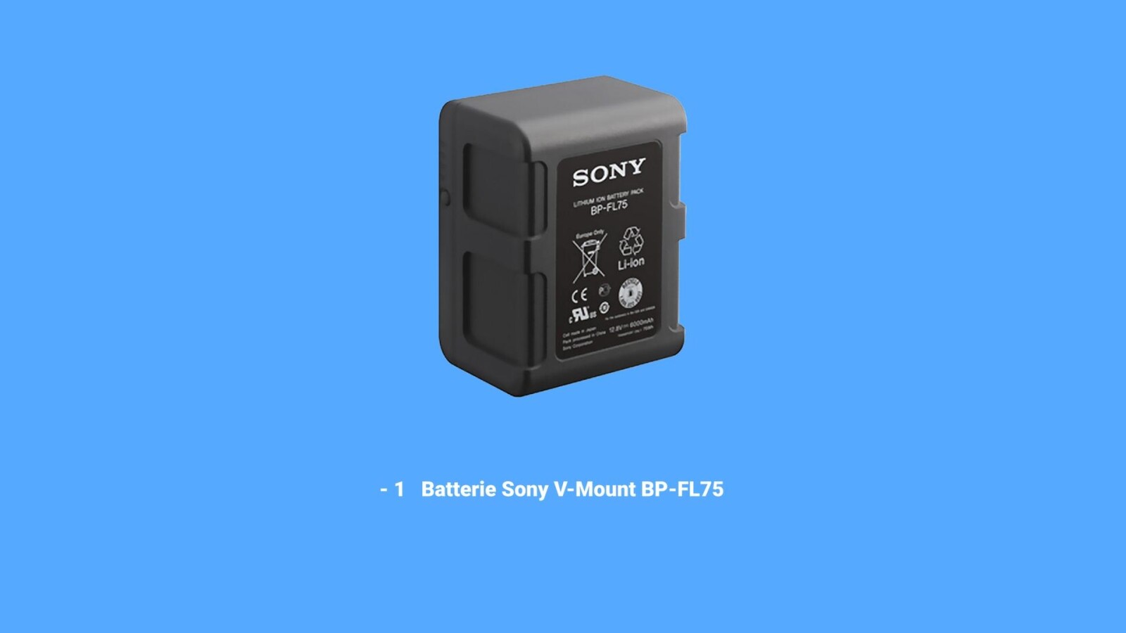 Batterie Sony V-Lock - Photo 1 sur 1