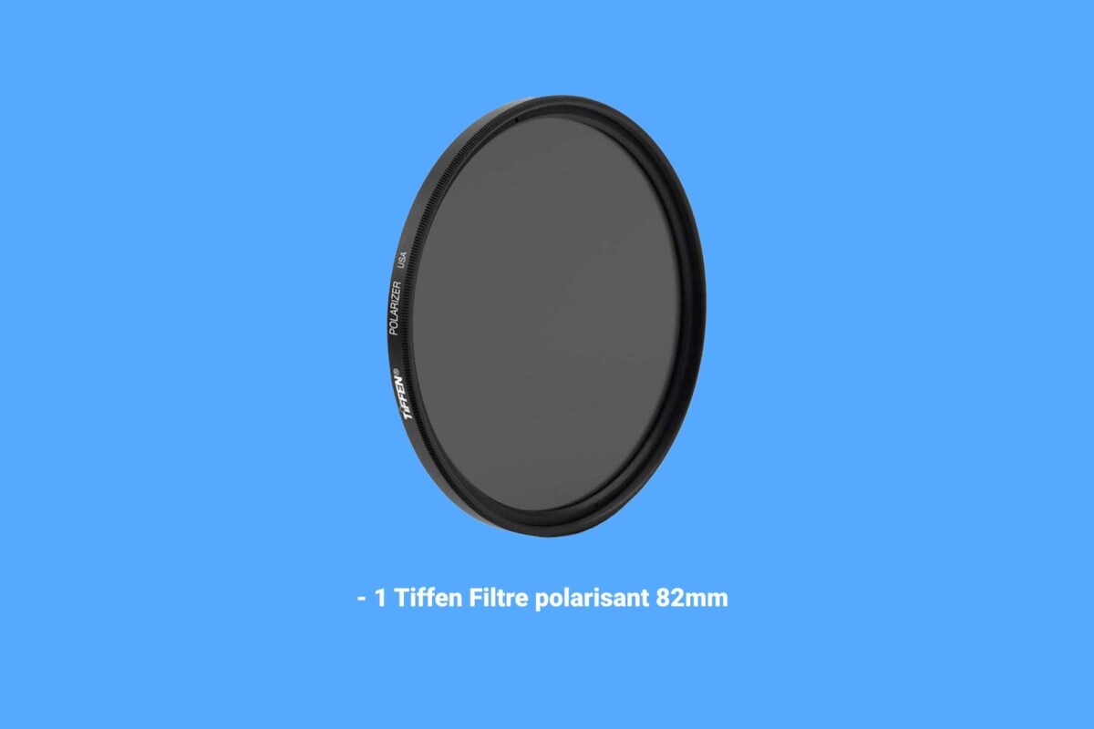 Location TIFFEN POLARISANT CIRCULAIRE 82 mm - Lightyshare