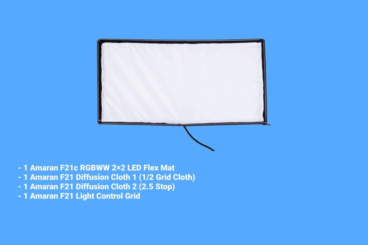 Location AMARAN F21C – PANNEAU LED FLEXIBLE RGB - Lightyshare