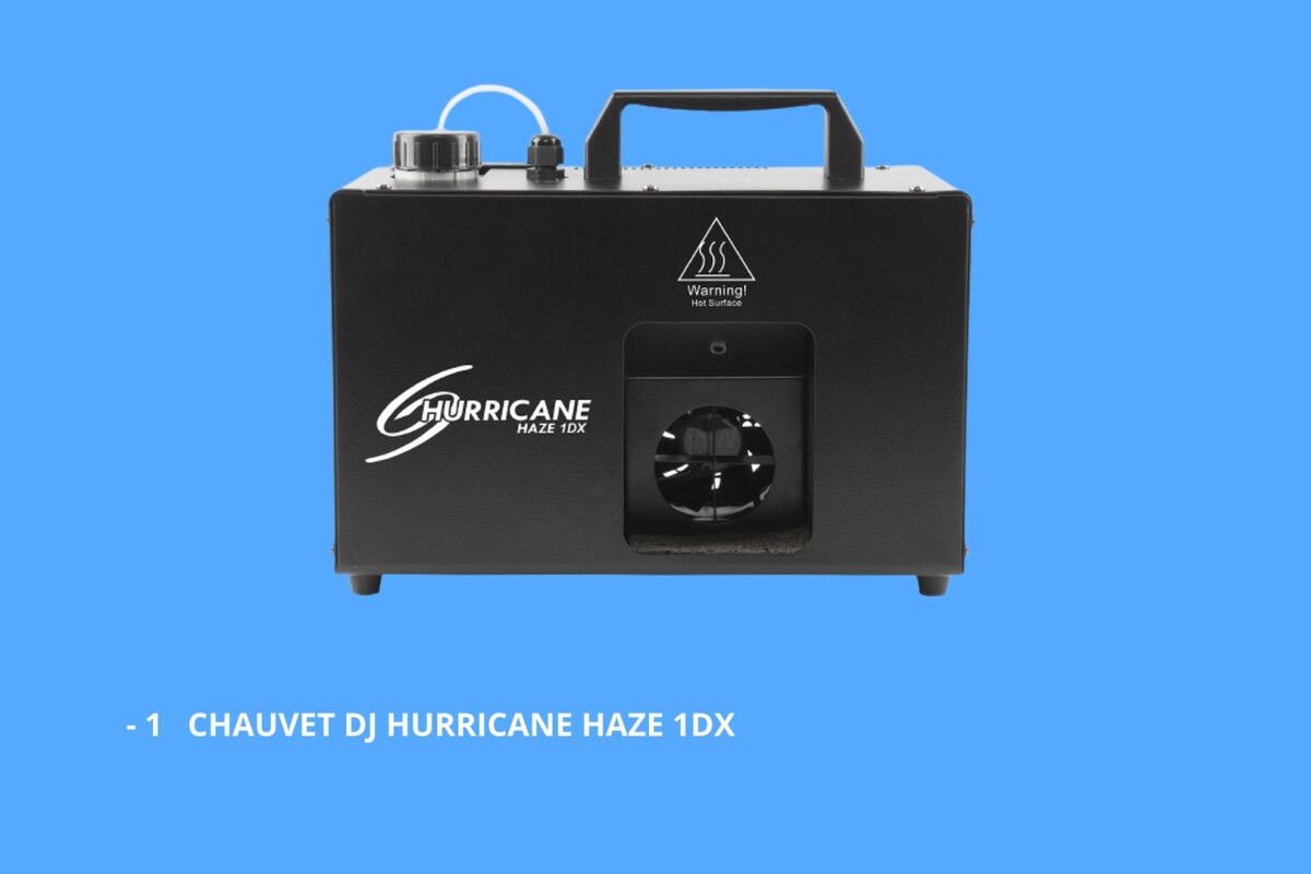 Location Chauvet HURRICANE HAZE 1DX - Lightyshare