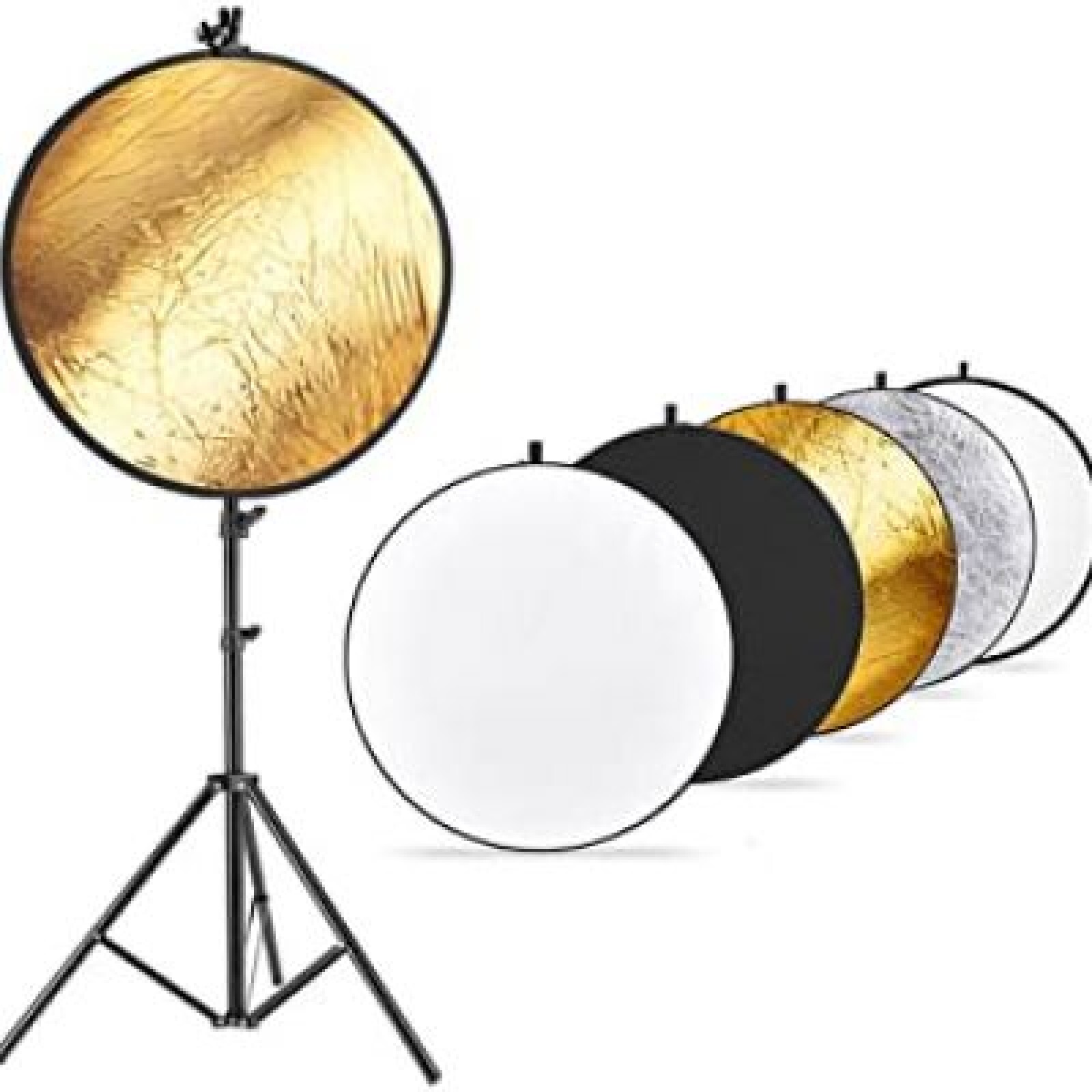 RÉFLECTEUR LUMIÈRE 5 EN 1 - 110 CM - NEEWER - Photo 2 sur 3