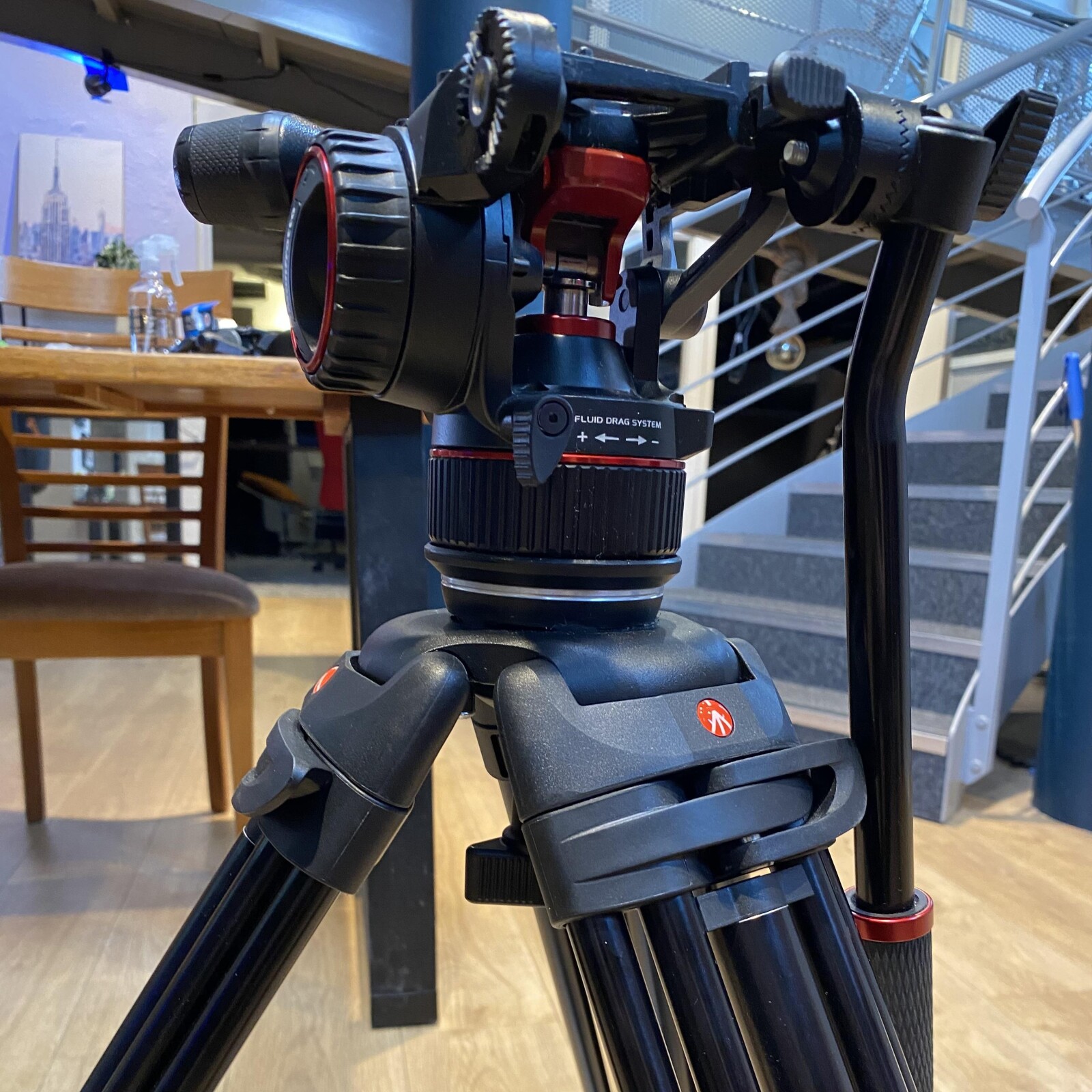 Manfrotto trepied 546 BK - Photo 1 sur 3