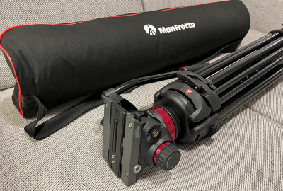 Location Trépied caméra tête fluide Manfrotto MVH502A