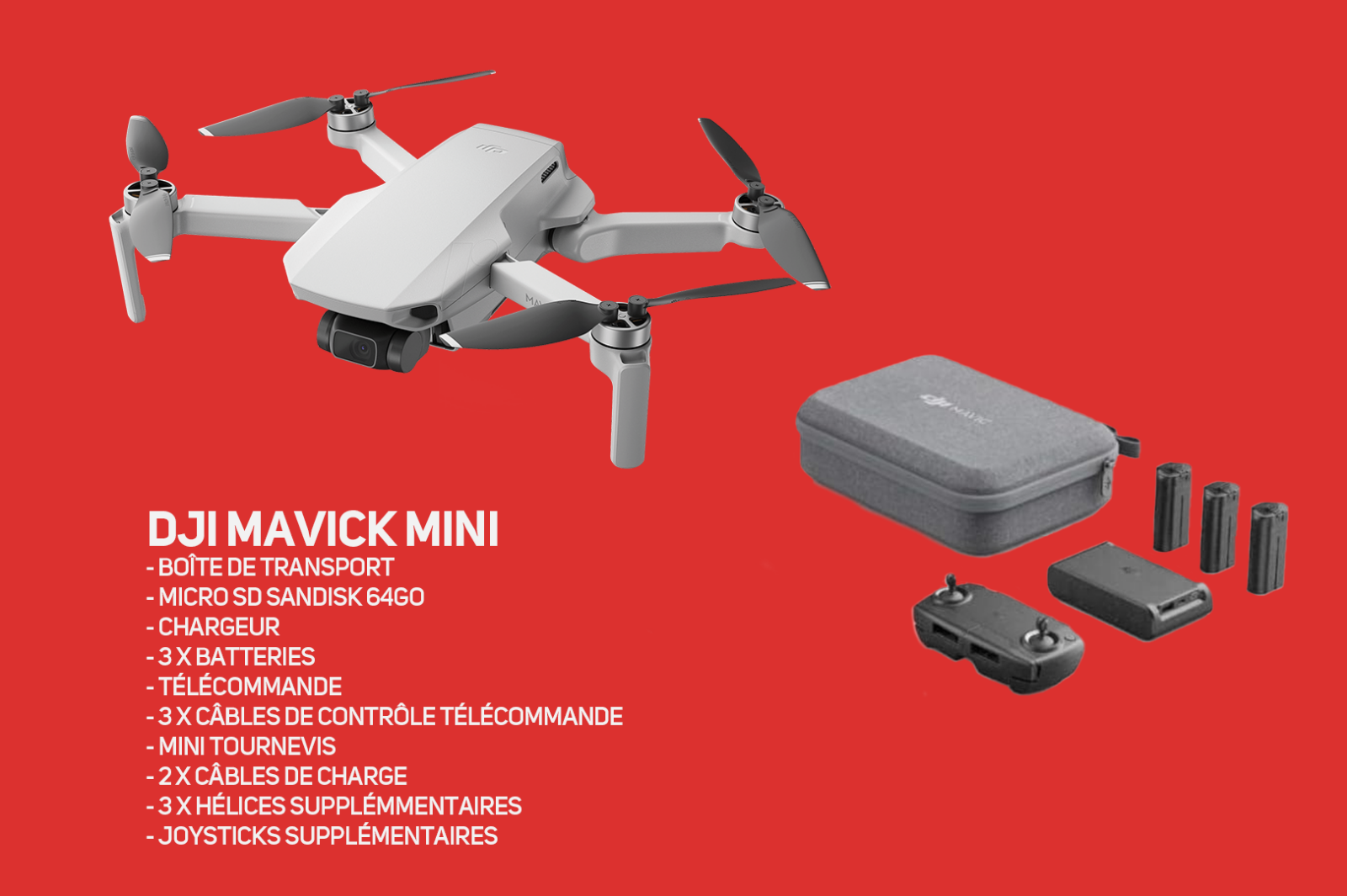 Drone Dji Mavic Mini  - Photo 1 sur 1