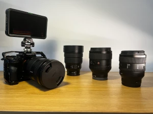 Location Pack Sony AS73 + 2 objectifs + Atomos Ninja V
