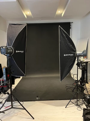 Location Kit 3x Flash Elinchrom ELC500 + Softbox au choix