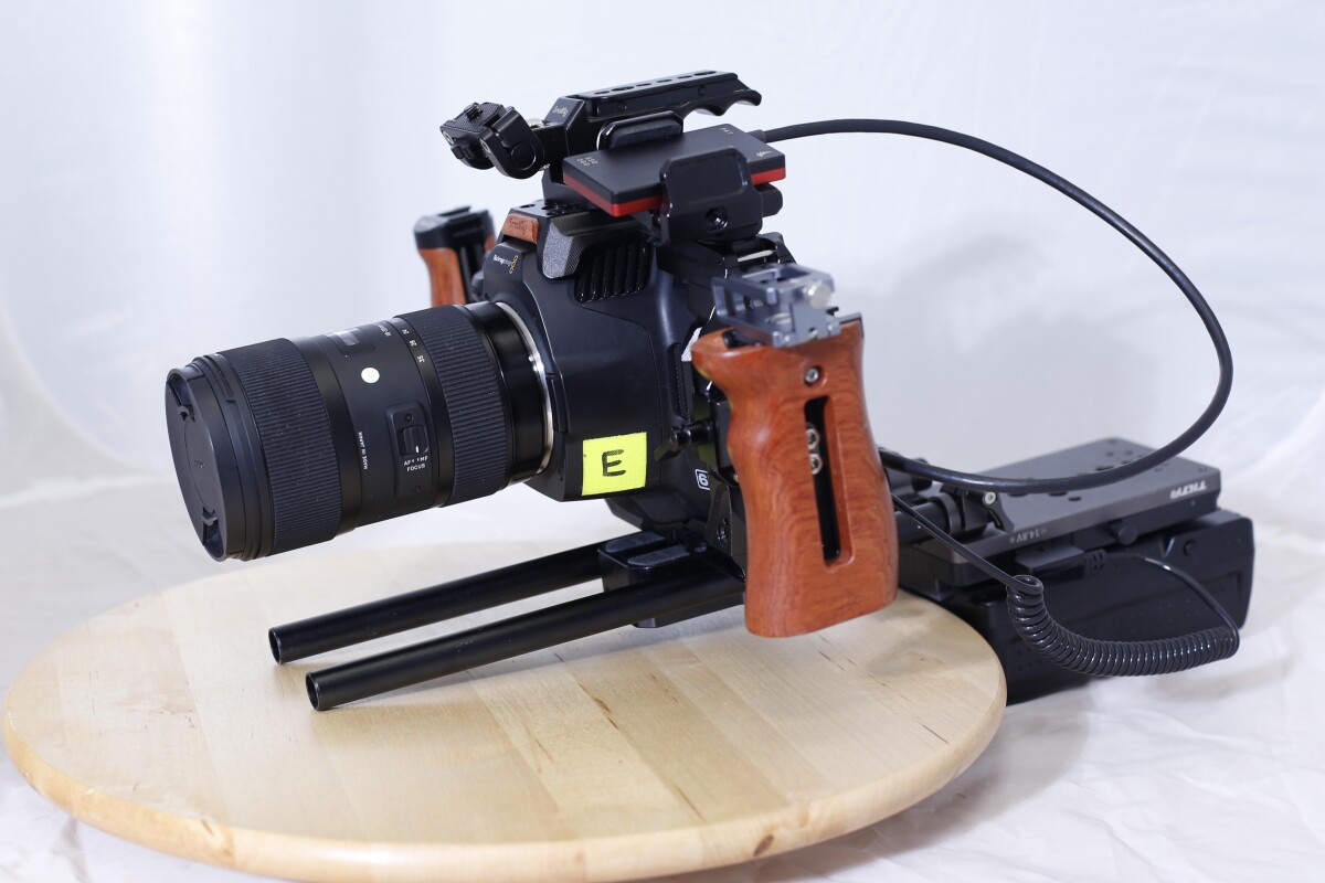 Location Kit Tournage Blackmagic Pocket 6k Pro - Lightyshare