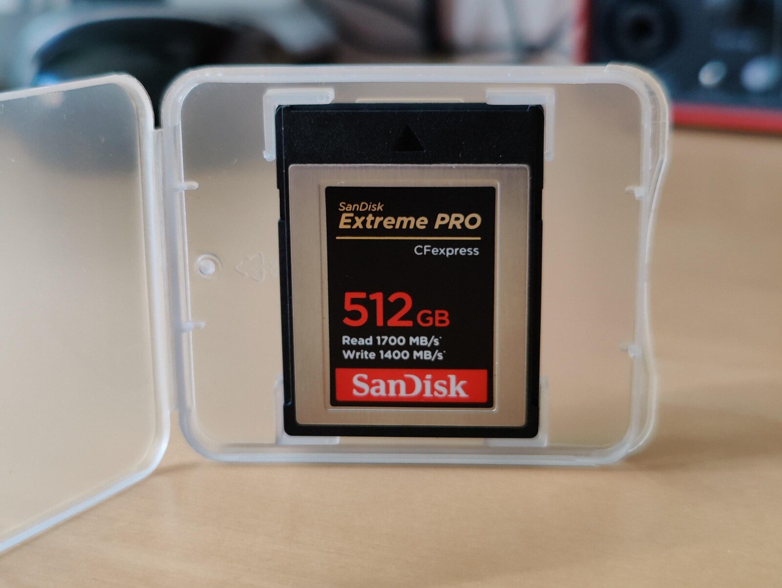 SanDisk CFexpress Extreme Pro 512 Go Type B - Photo 2 sur 2