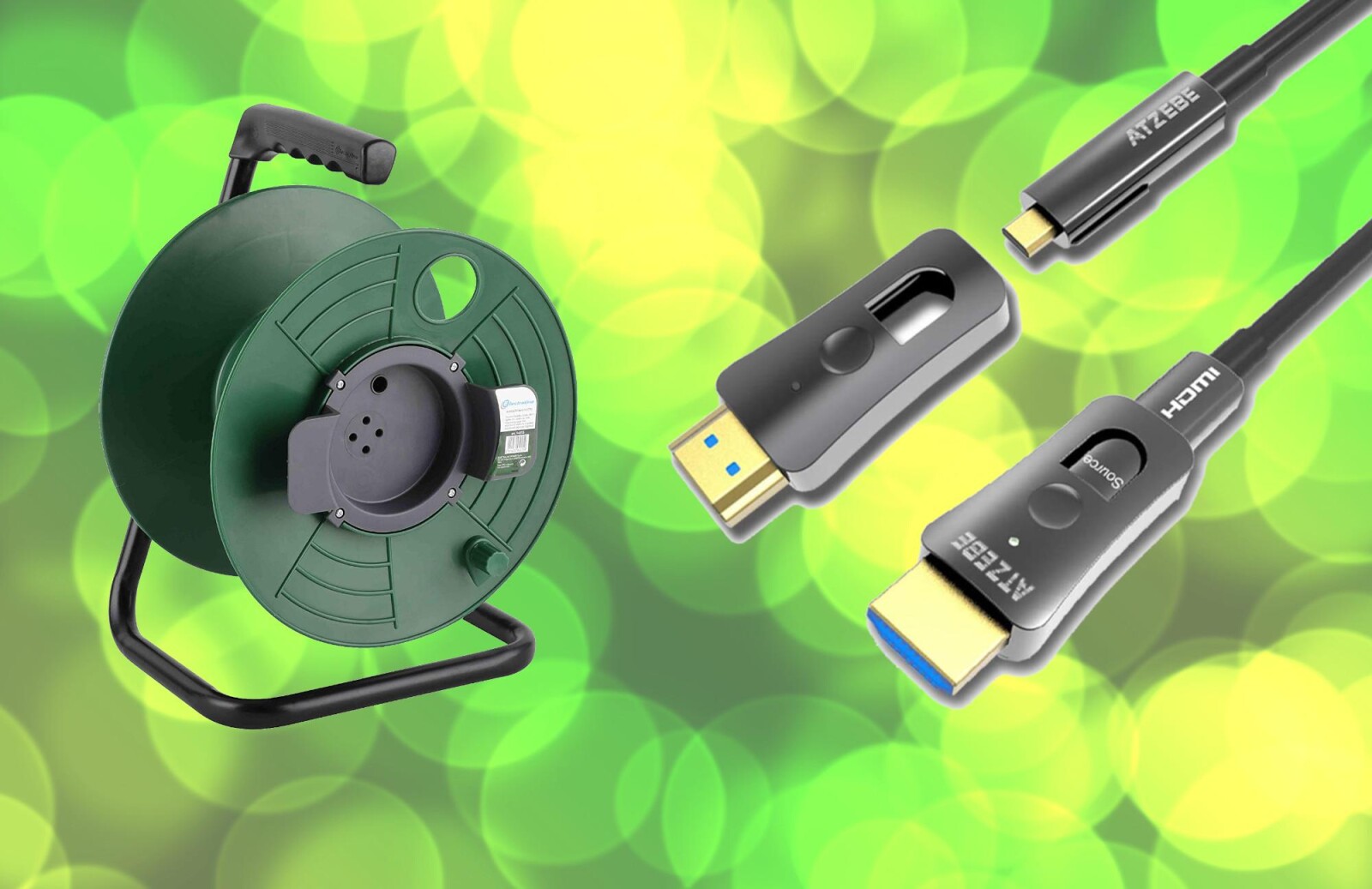 Câbles HDMI fibre 100m - Photo 1 sur 1