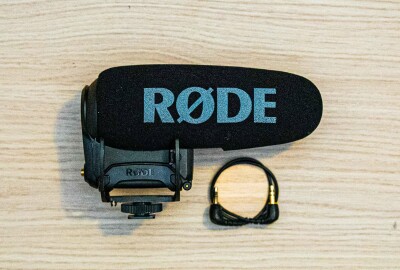 Location Rode VideoMic Pro+