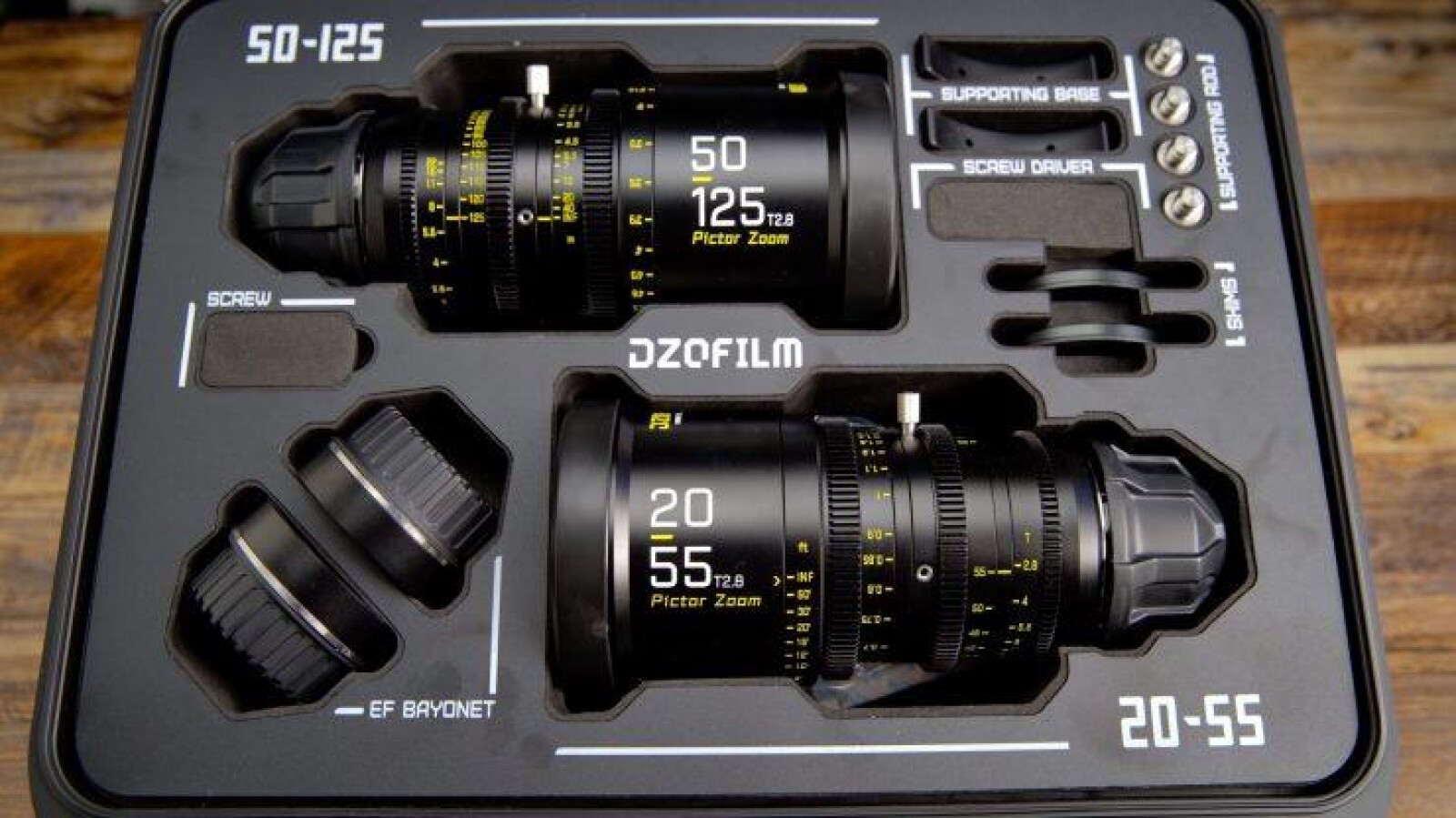 DZOFILM Pictor Zoom 20-55mm et 50-125mm - Photo 2 sur 3