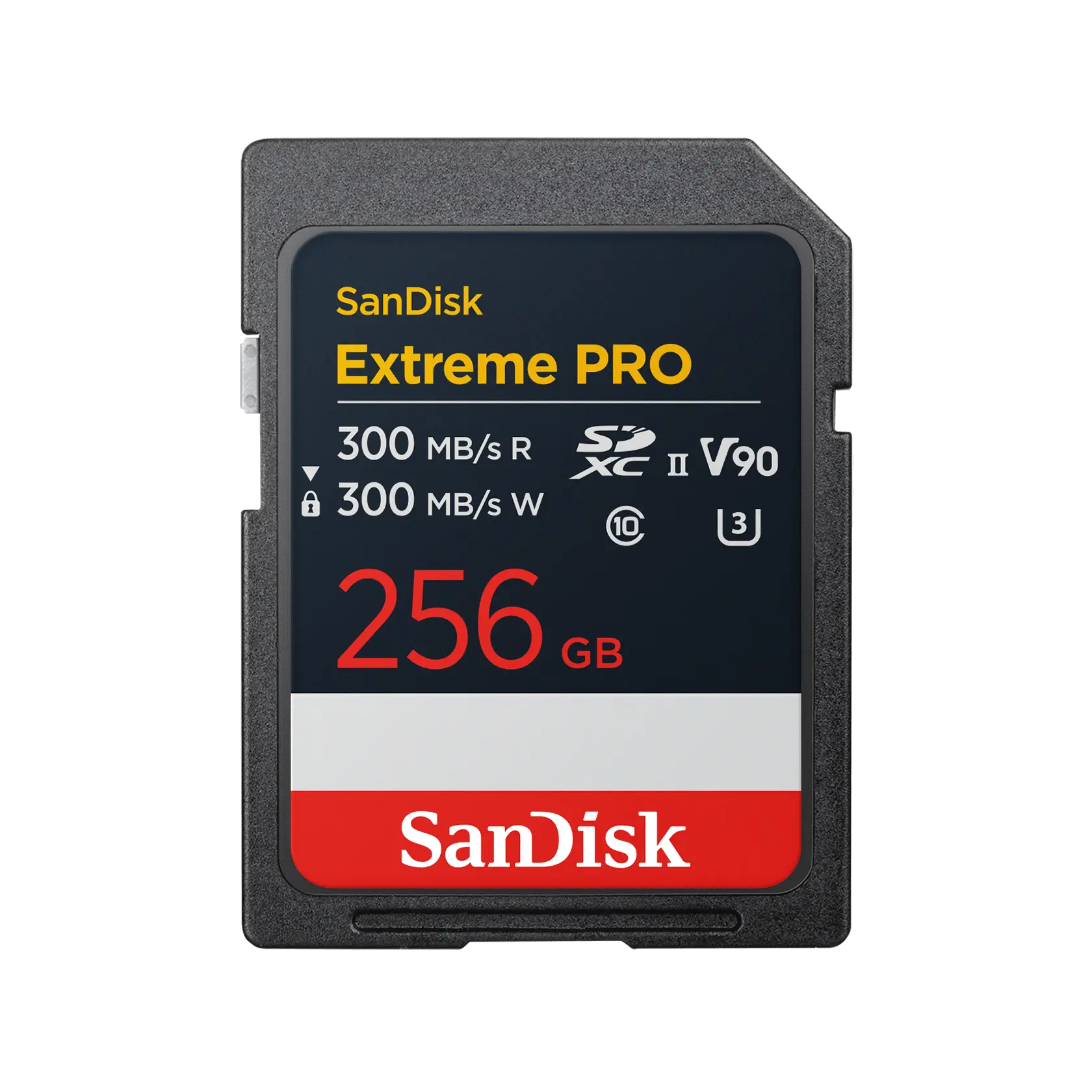 SanDisk Carte SD SDXC V90 256 Go