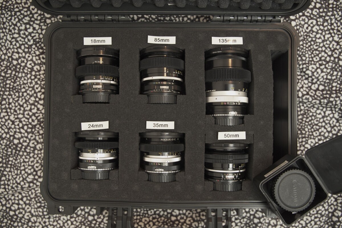 Location Série Nikkor Vintage 6 optiques - Montures Canon EF, Sony E et Nikon F - Lightyshare