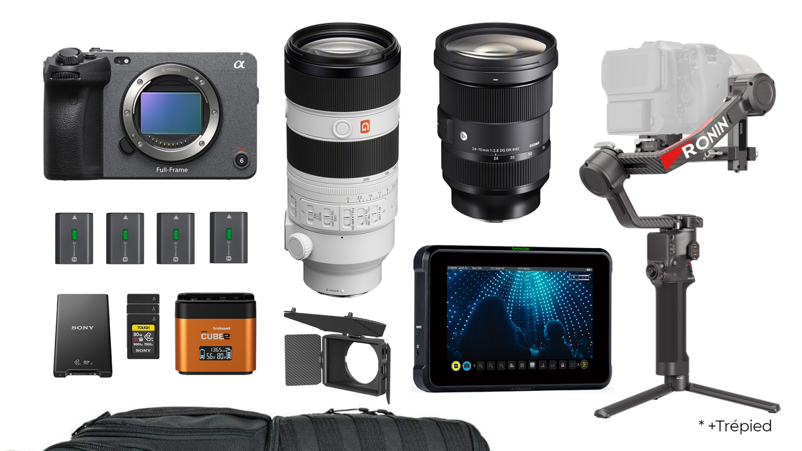 Sony FX3 - Pack RS4 Pro (objectifs inclus) - Photo 1 sur 1