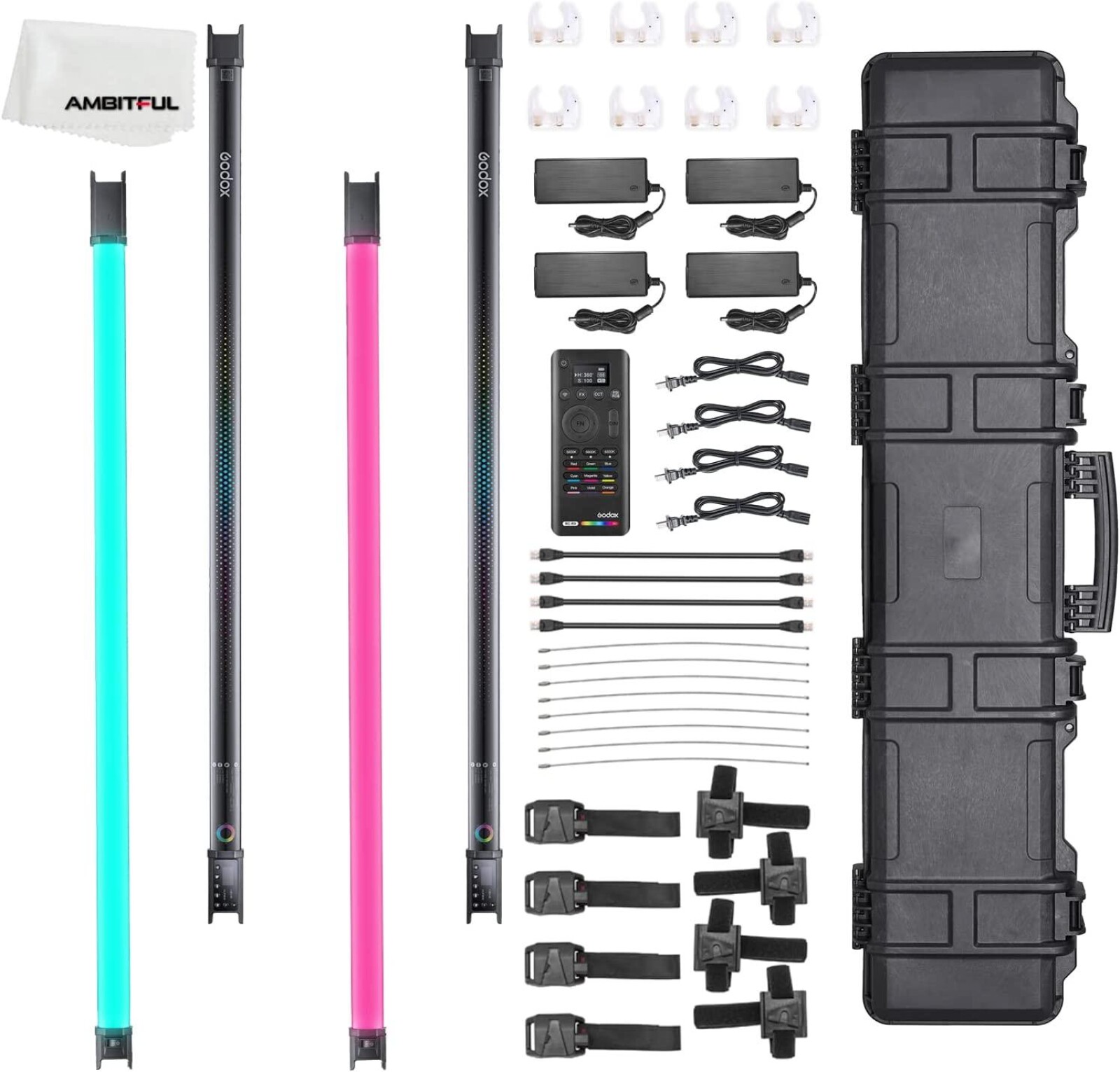Godox Valise TL120 RGB - Photo 1 sur 4