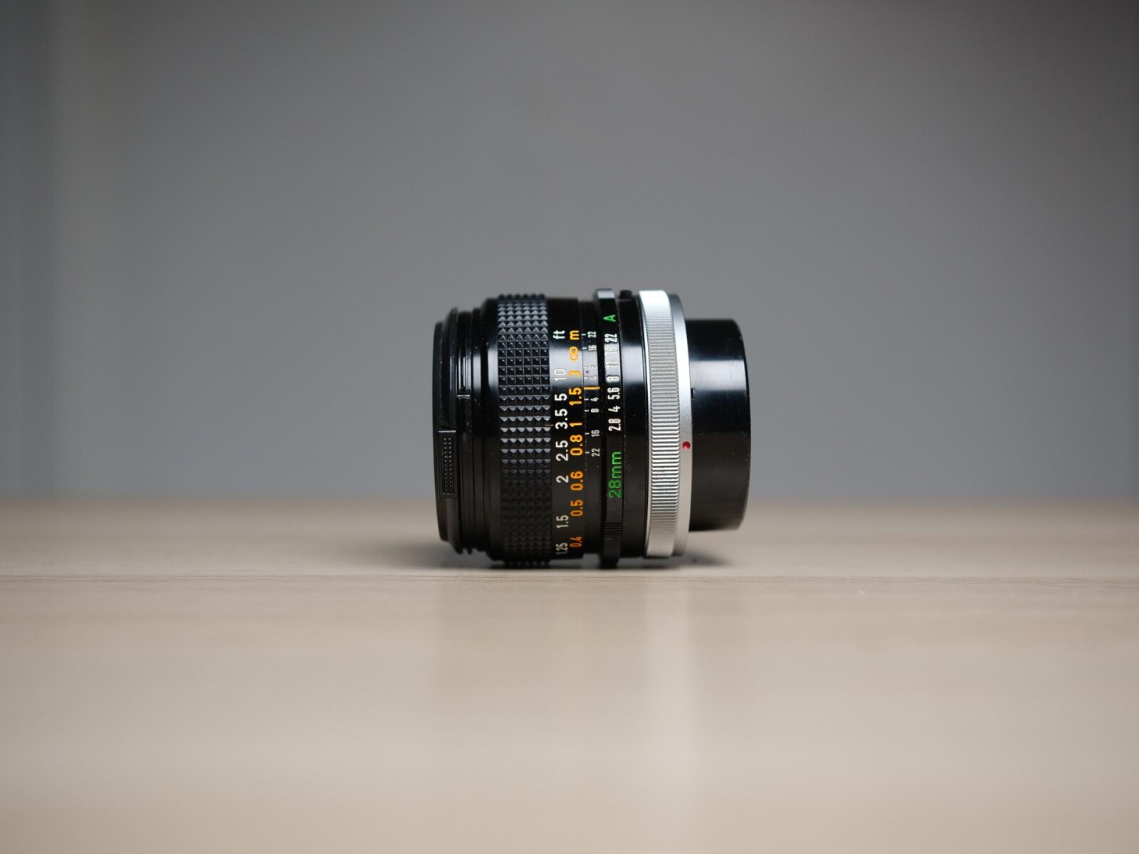 Objectif Canon FD 28mm f/2.8 SC - Photo 1 sur 2