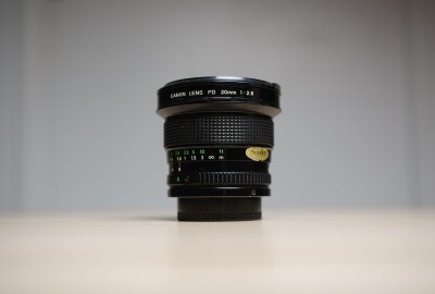 Location Objectif Canon New FD 20mm F/2.8
