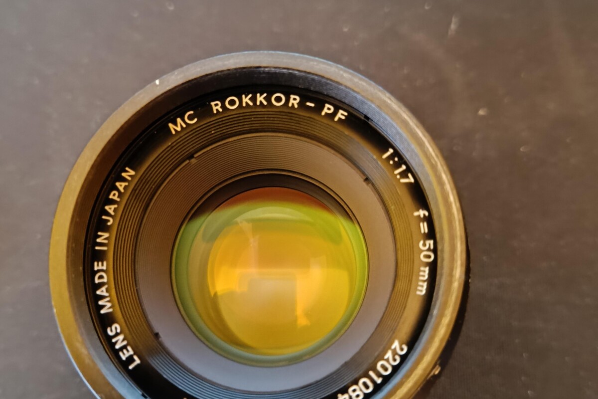 Location objectif argentique Minolta rockor 50 mm f1.7 - Lightyshare