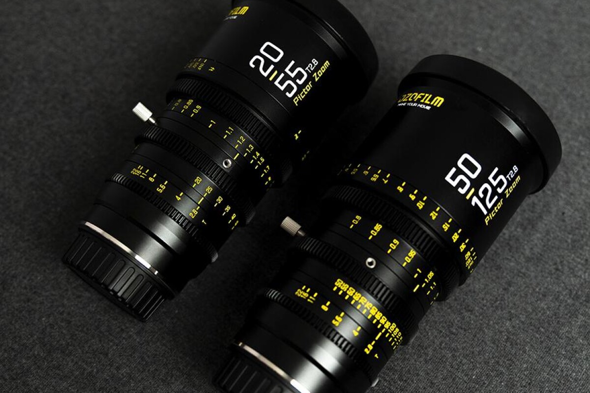 Location DZOFILM Pictor ZOOM PL/EF 20-55mm T2.8 et 50-125mm T2.8  - Lightyshare