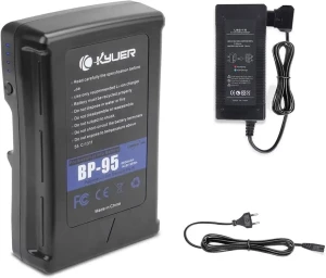 Location K KYUER 95Wh 6600mAh BP-95 Batterie V-Mount