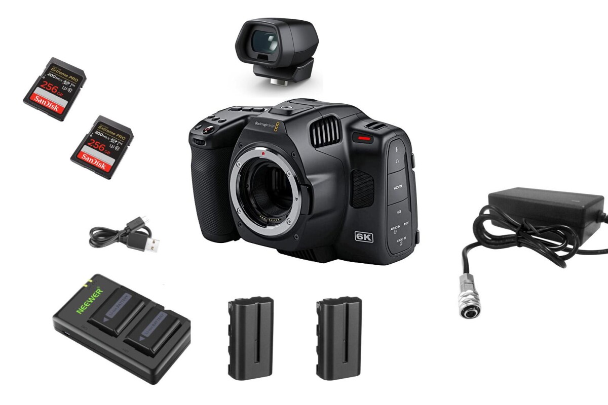 Location Blackmagic 6K PRO + Viseur - Lightyshare