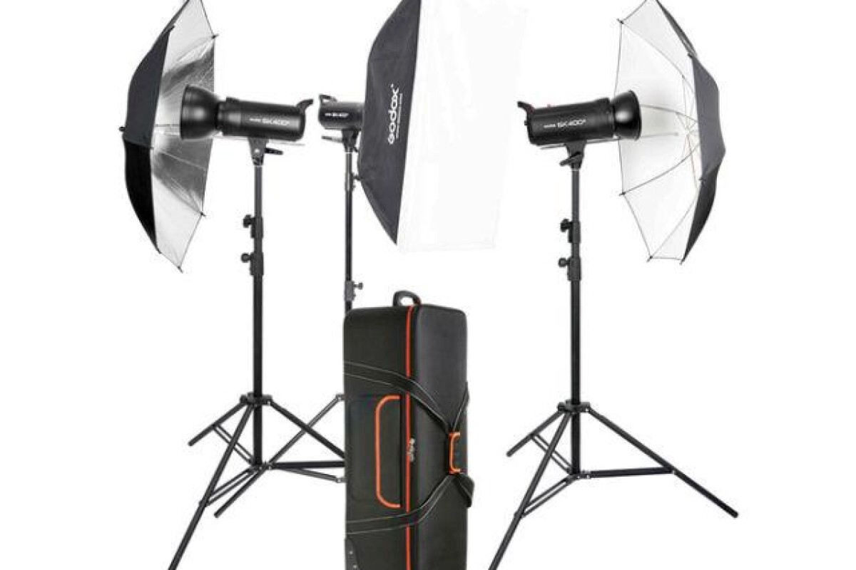 Location KIT DE FLASH STUDIO - GODOX SK400II-D - Lightyshare