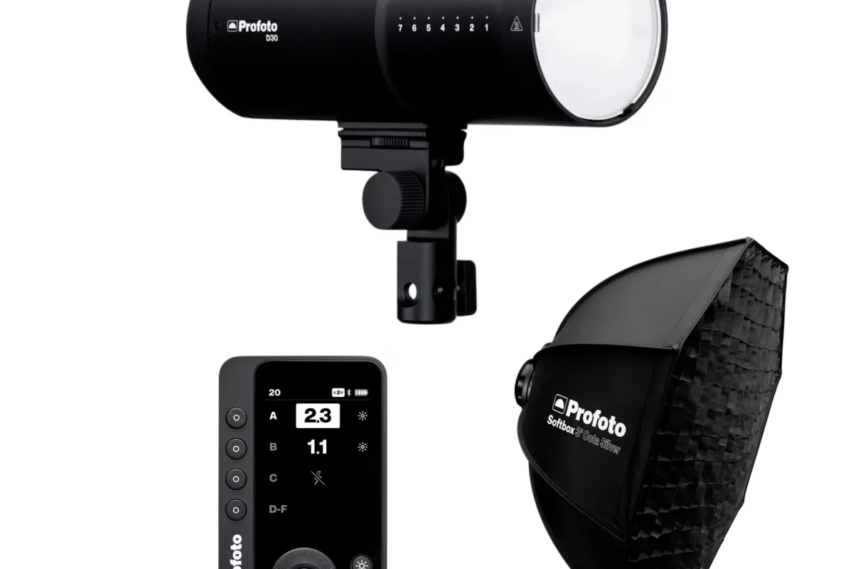 Location Pack Profoto Portrait Beauty — D30 500Ws + Octa 3' Silver + Connect Pro-N - Lightyshare
