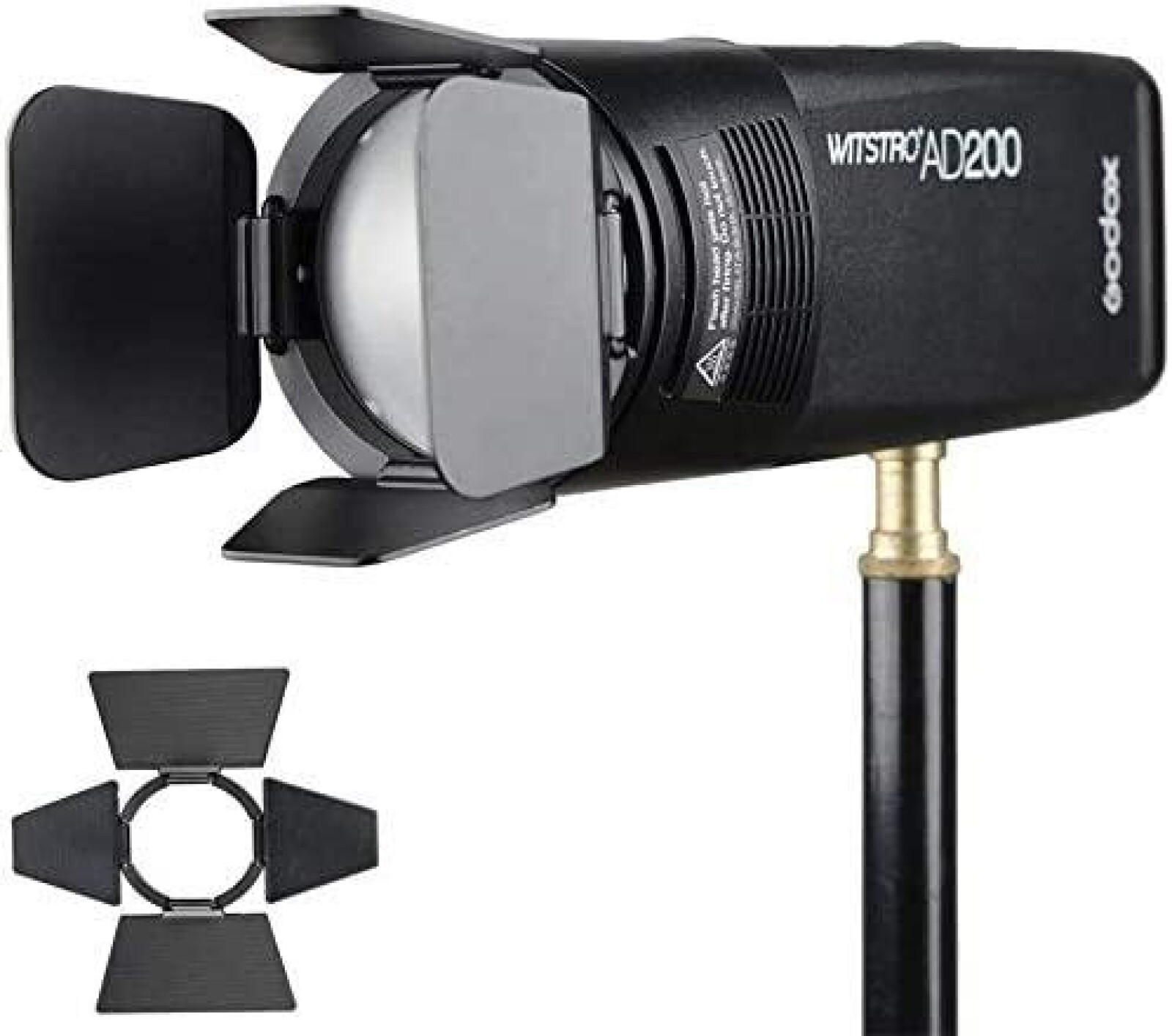 Flash GODOX AD100Pro 100Ws + Kit d'accessoires AK-R1 + trepied flash - Photo 4 sur 5