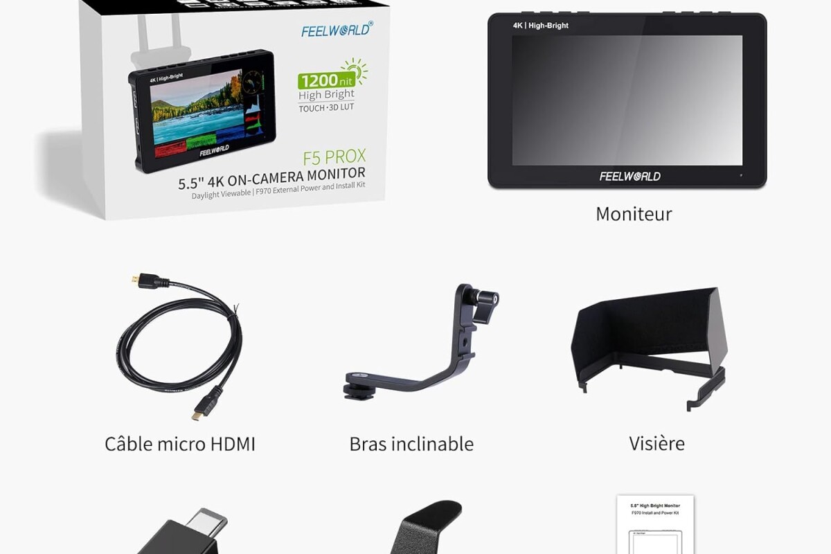 Location Feelworld F5 Pro - Lightyshare