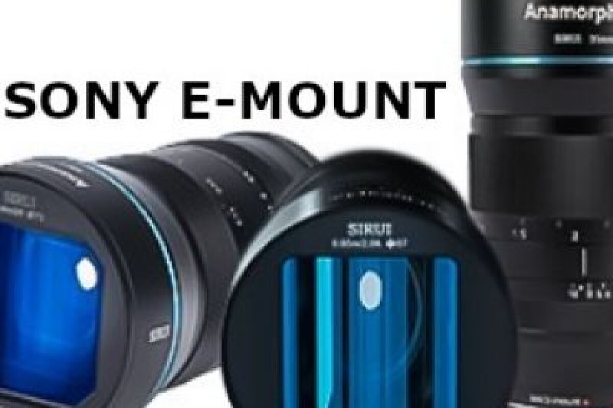 Location SIRUI ANAMORPHIC 4 LENS PACK (24mm, 35mm, 50mm, 75 mm ) E-mount (SONY) - Lightyshare