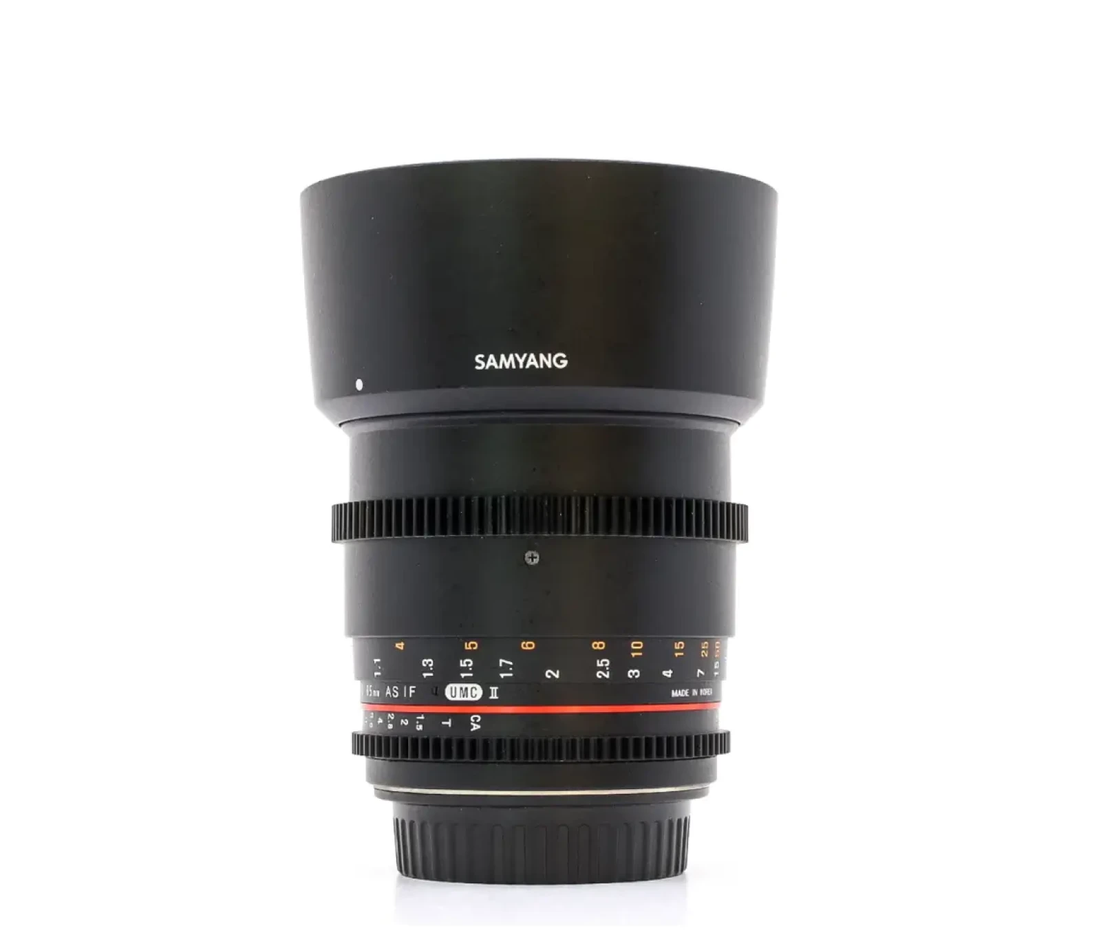 Samyang 50mm T1.5 AS UMC VDSLR monture CANON - Photo 1 sur 3