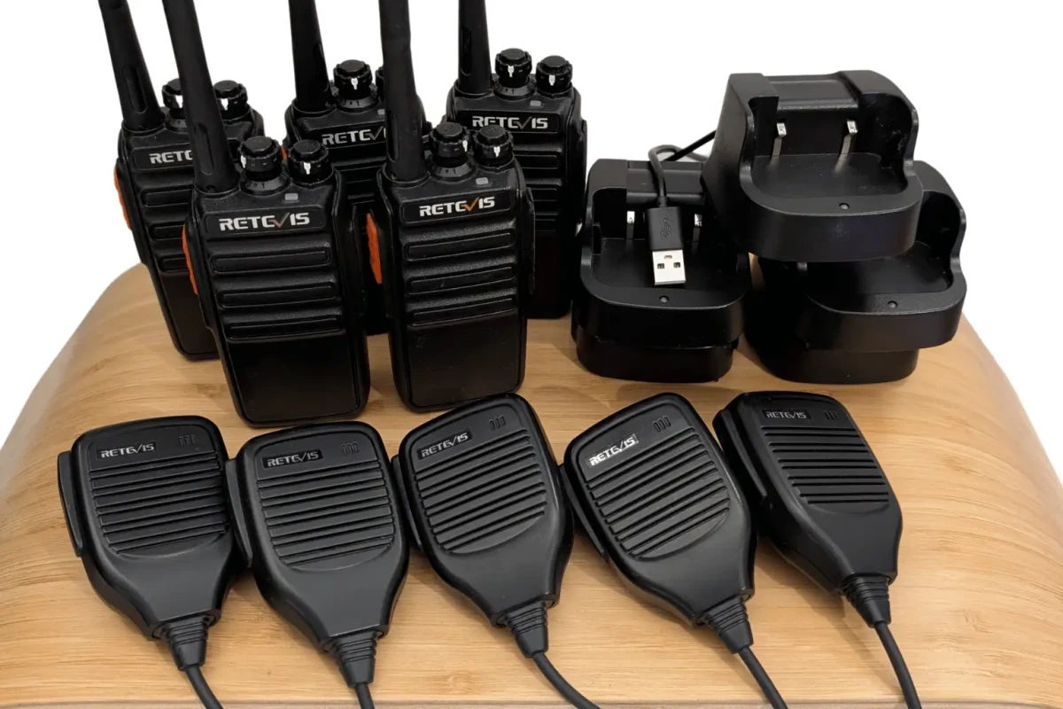 Location Talkie Walkie Retevis RT24 Lot de 5 - Lightyshare