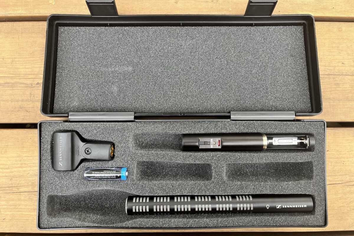 Location Micro Canon - Sennheiser ME 66 + Alimentation K6 - Lightyshare
