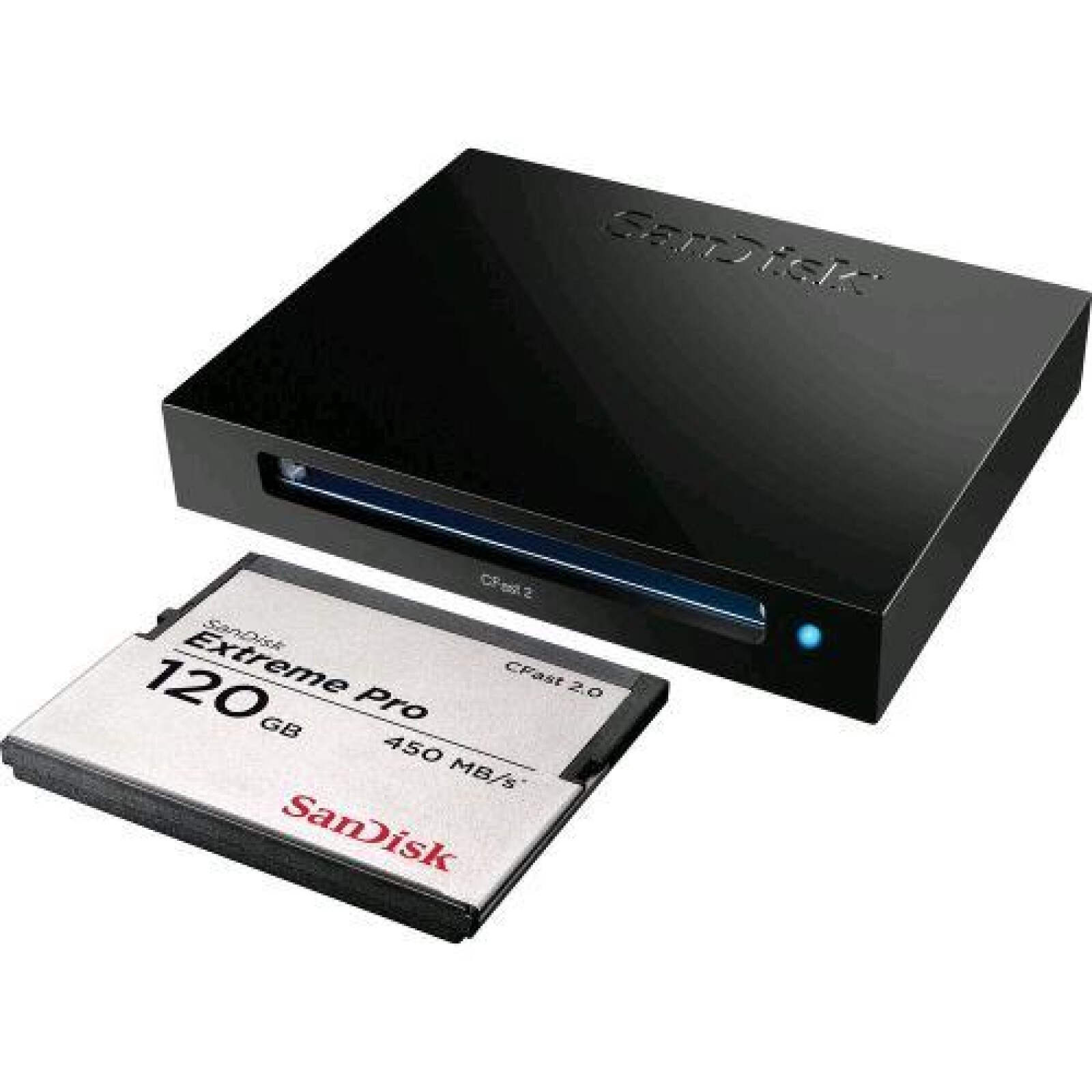C FAST 2.0 256 GB Transcend - Photo 2 sur 2
