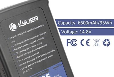 Location Batteries V-lock 95 Wh (X2) + Chargeur SWIT